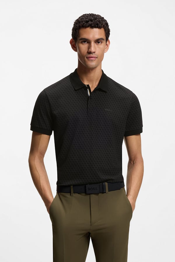 ΜΠΛΟΥΖΑ POLO BOSS - 001 ΜΑΥΡΟ